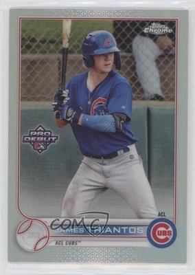 2022 Topps Pro Debut Chrome Refractor /99 James Triantos #PDC-1 - Image 1 of 2