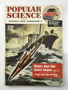 Popular Science Magazine - Jan 1953 - Whalers New Electric Harpoon, Glues - Picture 1 of 3