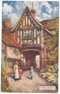 St. John's Hospital, Canterbury, Kent, 'Jotter' postcard - Picture 1 of 1