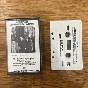 Bob Dylan- John Wesley Harding Cassette (1985, PCT00372, Folk, Rock) - Picture 1 of 2