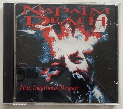 Napalm Death Fear, Emptiness, Despair CD Earache 1984 - Image 1 of 3