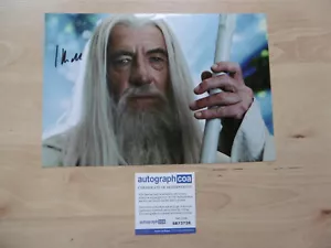 Ian McKellen "Lord of the Rings" Original Autogramm signed 20x30 cm Bild ACOA - Bild 1 von 3