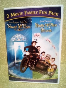 (1-767) "NANNY MCPHEE" & "NANNY MCPHEE RETURNS" DVD / PRE-WATCHED / WIDESCREEN - Picture 1 of 17