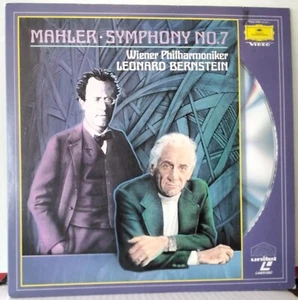 MAHLER SYMPHONY NO.7 BERNSTEIN DEUTSCHE GRAMMOPHON POLG-1028 JAPAN LASER DISC - Bild 1 von 4