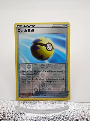 Pokemon TCG - Quick Ball Reverse Holo - 179/202 - Sword & Shield Base - Image 1 of 2