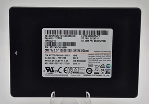 Samsung 128GB 2.5" SSD HDD SATA 3 Connection - Fully Formatted / Blank - Photo 1/3