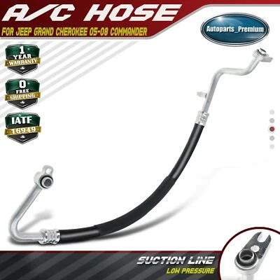 A/C Suction Line Hose Assembly for Jeep Grand Cherokee 2005-2008 Commander 06-07 - Image 1 of 4