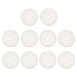  10 PCS Electric Coil Office Computer Desk Cord Grommet Cable Organizer - Afbeelding 1 van 12