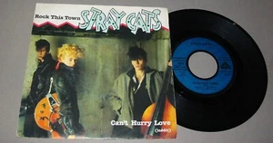 STRAY CATS (SP 45t 7") Rock this town - Bild 1 von 2