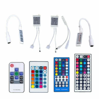 RF IR Fernbedienung Funk Controller Dimmer für RGB RGBW 5050 3528 LED Streifen Licht - Bild 1 von 4