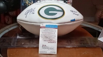 (Autograph Football Green Bay Packers John Kuhn) 4 Logos / *JSA Authenticated*  — 第 1/4 张图片