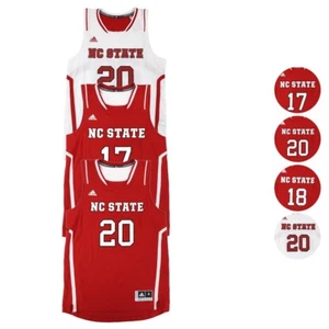 Colección de camiseta réplica de baloncesto NC State Wolfpack NCAA local y visitante - para hombre - Imagen 1 de 7