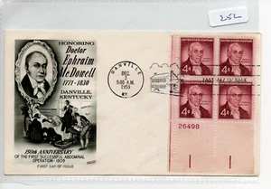 Estados Unidos - Cubierta Primer día/recuerdo - (252) 1959 - Dr. Ephraim Mc Dowell - Imagen 1 de 1