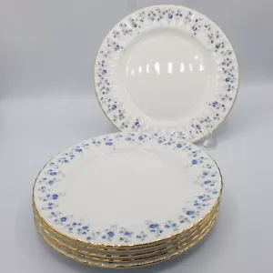 Royal Albert Memory Lane Salad Plates Bone China x 6 Plates 8 1/8" - Picture 1 of 13