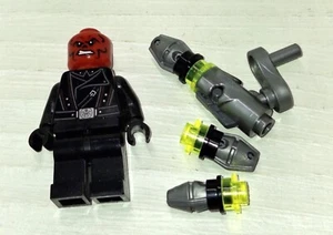 2020 Lego Red Skull Minifigure w/ Accessories SH0652 Set 76166 3x Ammo - Picture 1 of 3
