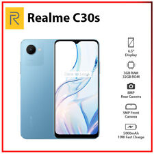 (Odblokowany) Realme C30s 3GB + 32GB NIEBIESKI Global Ver. Telefon komórkowy Dual SIM Android