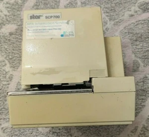 STAR SCP700 Thermal + Matrix Cheque Receipt Printer - Parallel & SERIAL NO PSU - Picture 1 of 4