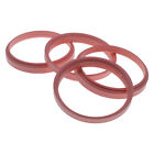 4x Zentrierringe 76,0 mm x 66,5 mm Rosa Felgen Ringe Made in Germany