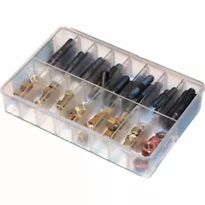 Tachuelas y tuercas de colector de escape y tuercas intermitentes de cobre, caja surtida (80 piezas) - Imagen 1 de 1