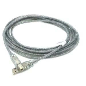 15' USB Cable CLR for HP OFFICEJET 3830 4500 4610 4620 4622 4650 5741 6500 6600 - Picture 1 of 1