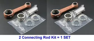 For YAMAHA Outboard hors-bord 4, 5, 6, 8 HP (Connecting Rod Kit 6E0-11650-00) X2 - Foto 1 di 6