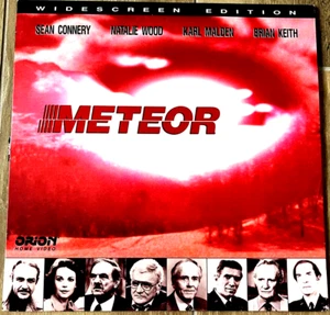 Laserdisc Meteor Sean Connery Natalie Wood widescreen edition - Picture 1 of 2