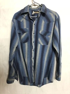 Roughstock Panhandle Slim Pearl Snap Shirt Mens Large Vintage Western Cowboy - Picture 1 of 4