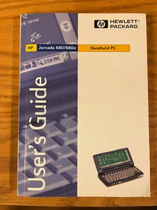Hewlett Packard HP Jornada 680 680e User's Guide Manual w/ Addendum - 196 Pages - Photo 1/4