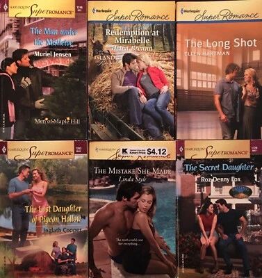 Harlequin Super Romance Paperback Books Lot Of 6 Novels - Image 1 of 4
