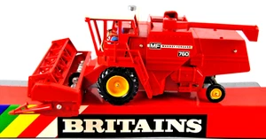 1:32 BRITAINS FARM 9570 MF MASSEY FERGUSON 760 Combine Harvester w Work Features - Picture 1 of 24