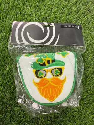 * 新 * 奥德赛限量版圣帕迪节 Leprechaun Mallet 推杆套 — 第 1/4 张图片