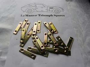 Triumph Herald and Vitesse hood webbing retainers in sets of eight - Picture 1 of 3