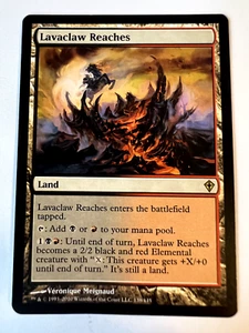 MTG Magic The Gathering Worldwake Lavaclaw Reaches  Rare LP - Picture 1 of 2