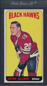 1964/65 Topps #041 Wayne Hillman Blackhawks NM *172