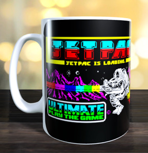 Jetpac (Ultimate Play the Game) retro computer Game Mug (ZX Spectrum)