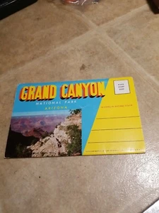 Vintage 14 Views in Color Grand Canyon National Park Arizona 1962 Postcard Book - Picture 1 of 3
