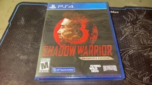 Shadow Warrior 3 Definitive Edition PS4 w PS5 Upgrade US Ver New Sealed FastShip - Picture 1 of 3