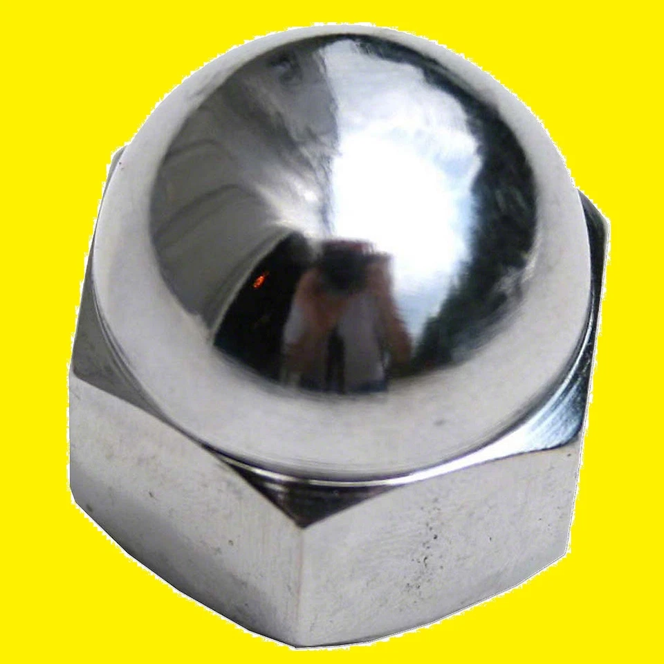 Massey Ferguson 195592M1 Chrome Steering Wheel Nut TO20 TO30 TO35 TE20 TEA20