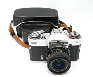 Zeiss Ikon Icarex 35s TM PRO analoge Spiegelreflexkamera 35 mm M42 Mount mit Objektiv 28 mm f2,8 - Bild 1 von 9