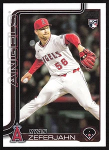 2025 Topps Update Series Base Ryan Zeferjahn RC Los Angeles Angels #US324 - Picture 1 of 2