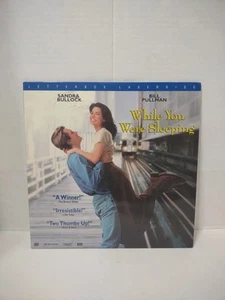 While You Were Sleeping (Laserdisc, 1995, Letterbox) Sandra Bullock Bill Pullman - Picture 1 of 12