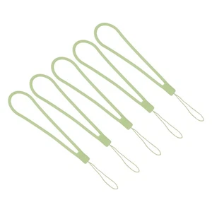 Cordons de bracelet en silicone 18,5 cm, 5 pièces lanière courte, style vert 2 - Photo 1 sur 5