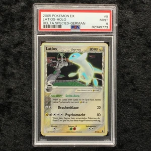 Pokemon EX Delta Species Latios Holo PSA 9 Mint German Karten Cards Sammlung - Picture 1 of 2
