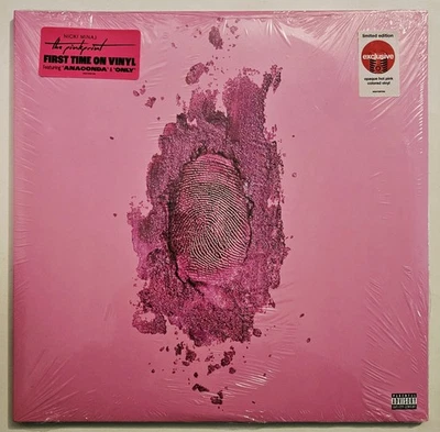 NICKI MINAJ THE PINKPRINT LP OPAQUE HOT PINK VINYL LIMITED EDITION TARGET EXCLUS - Image 1 of 2