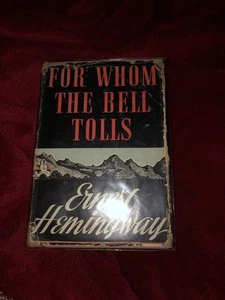 For Whom The Bell Tolls, First Edition/dust Jacket, 1940, Hemingway  - Picture 1 of 10