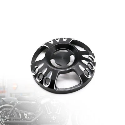 Крышка алюминиевого рупора динамика черная для Harley Sportster XL 883 1200 1996-2022 - Изображение 1 из 4