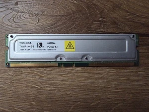 64MB 600-53 184 pin RDram Memory Rambus Samsung NEC - Picture 1 of 1