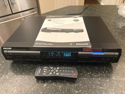 Philips Dual CD Player Recorder MP3 4X Speed Recording CDR795-Remote and Manual! - Image 1 of 4