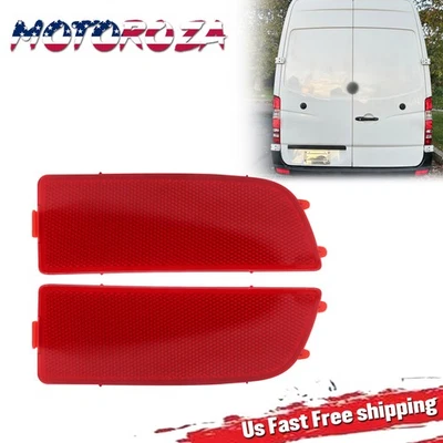 Rear Bumper Reflector Light Lamp Case For 2010-2018 Mercedes Benz Sprinter 3500 Foto 1 de 4