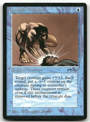 Unstable Mutation (LP) Arabian Nights ARN Magic MTG - Image 1 of 2